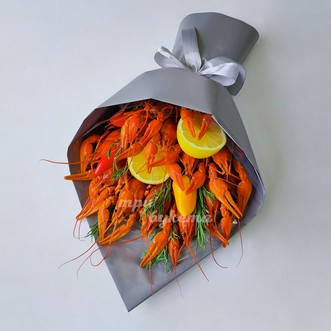 Букет из раков (800 гр) и перца