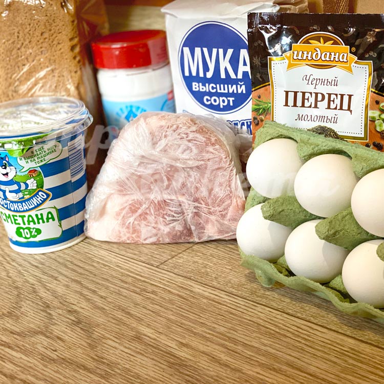 Набор «Пельмени сделай сам» (вблизи)